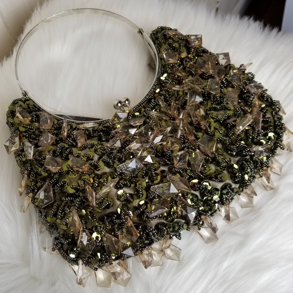 D'Margeaux Handbags - D'Margeaux Beaded and Jeweled Purse NWT